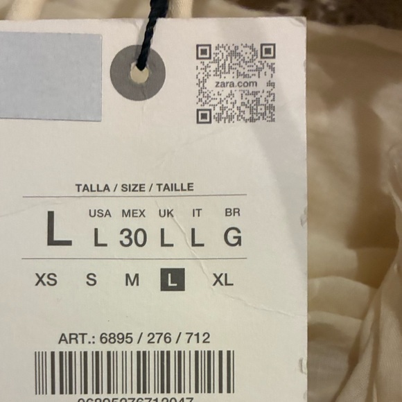 Zara NWT ZW Collection crochet strap dress 6895/276 - Picture 11 of 11